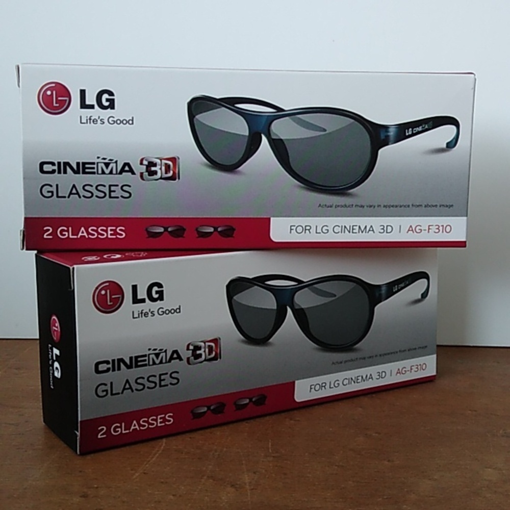 LG 3D GLASSES AG-F310 (2 PAIR) - Picture 3 of 6